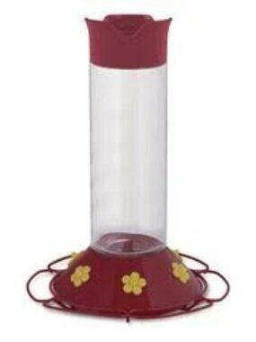 Perky-Pet Hummingbird Feeder Glass 30 fl oz with 8 0z Nectar New